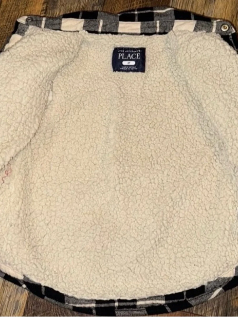 The Childrens Place cozy sherpa